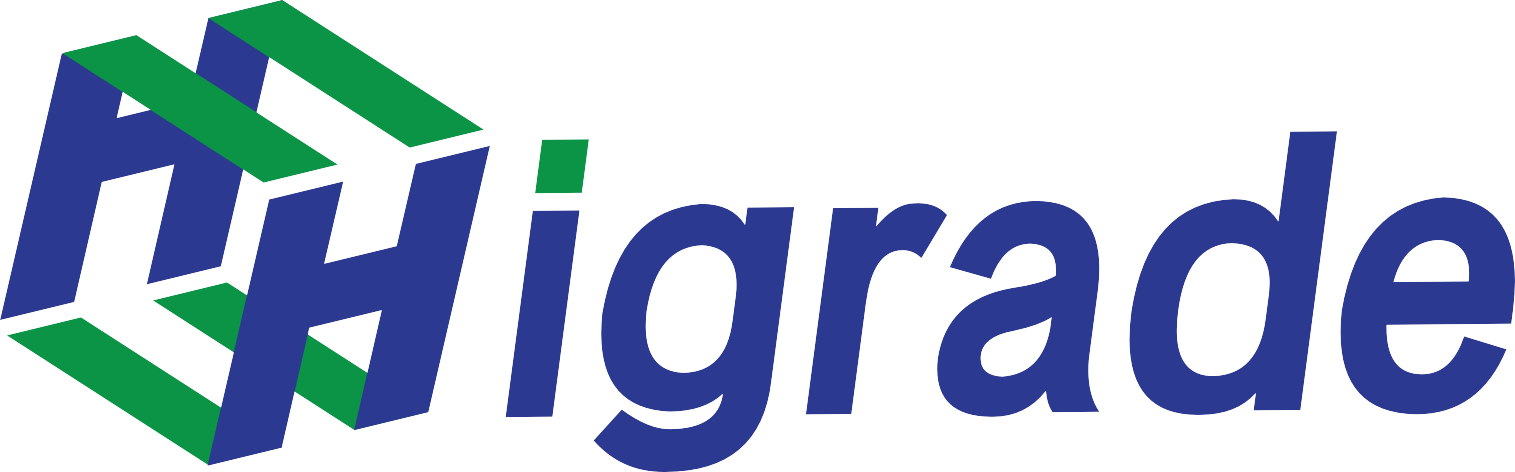 Higrade presswood pallet manufacturer logo